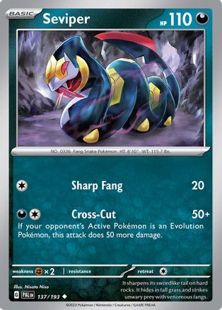 Seviper (137/193) - SPE  - Uncommon