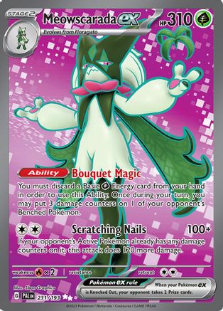 Meowscarada ex (231/193) - SPE  - Ultra Rare - Holofoil
