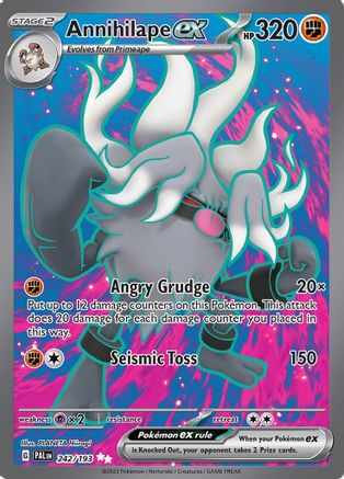 Annihilape ex (242/193) - SPE  - Ultra Rare - Holofoil