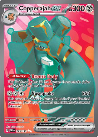 Copperajah ex (245/193) - SPE  - Ultra Rare - Holofoil