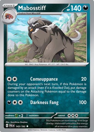 Mabosstiff (143/193) - SPE  - Uncommon