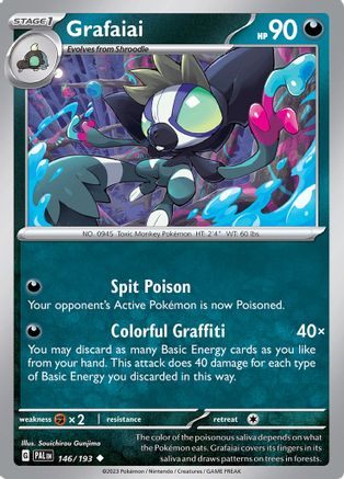 Grafaiai (146/193) - SPE  - Uncommon - Reverse Holofoil