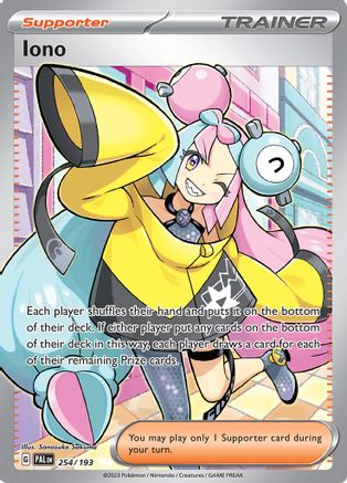 Iono (254/193) - SPE  - Ultra Rare - Holofoil