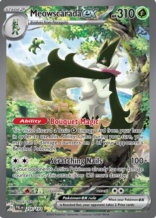 Meowscarada ex (256/193) - SPE  - Special Illustration Rare - Holofoil