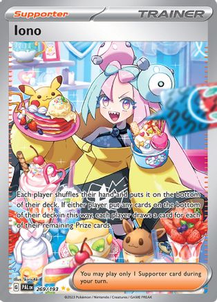 Iono (269/193) - SPE  - Special Illustration Rare - Holofoil