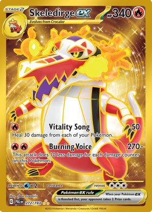 Skeledirge ex (272/193) - SPE  - Hyper Rare - Holofoil