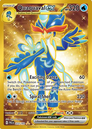 Quaquaval ex (273/193) - SPE  - Hyper Rare - Holofoil