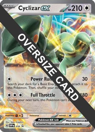 Cyclizar ex (018) - JC  - Promo - Holofoil