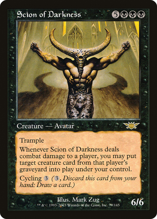 Scion of Darkness (LGN-079) - rare