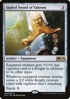 Sigiled Sword of Valeron (M19-244) - rare