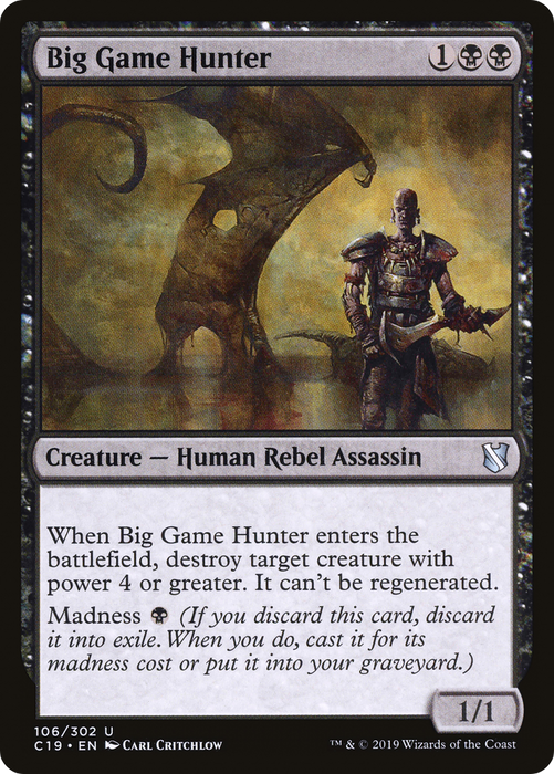 Big Game Hunter (C19-106) - uncommon