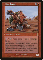 Mine Layer (ODY-205) - rare - Foil