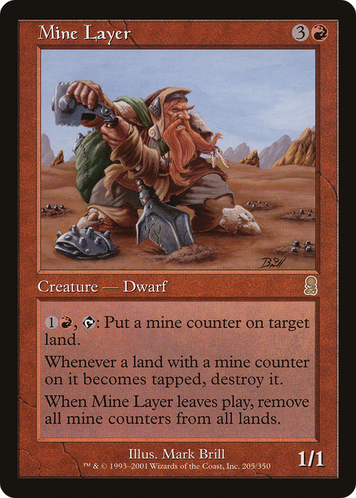 Mine Layer (ODY-205) - rare