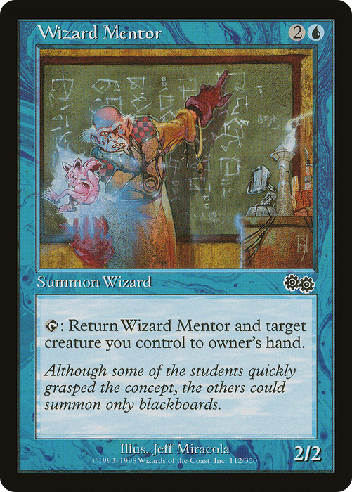 Wizard Mentor (USG-112) - common