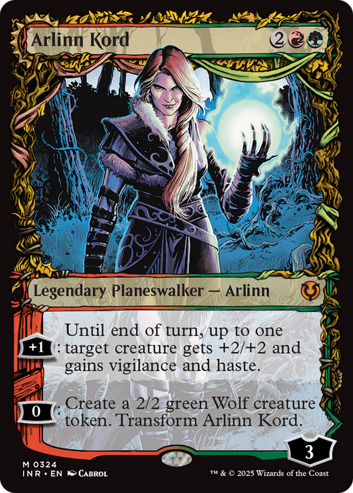 Arlinn Kord // Arlinn, Embraced by the Moon (INR-324) - mythic: (Showcase)