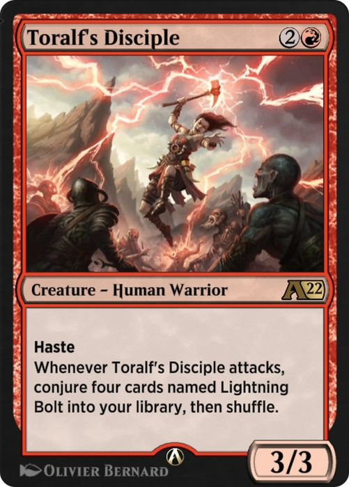 Toralf's Disciple (Y22-044) - rare