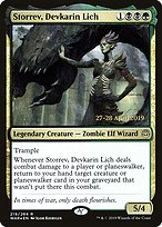 Storrev, Devkarin Lich (PRE-219S) - rare - Foil