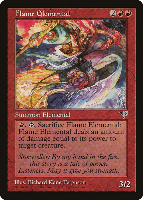 Flame Elemental (MIR-175) - uncommon