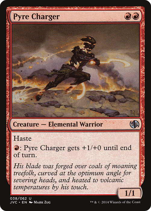 Pyre Charger (DD3-038) - uncommon