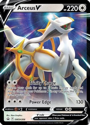 Arceus V (SWSH306) - SSSPC  - Promo - Holofoil