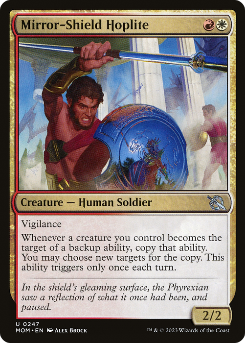 Mirror-Shield Hoplite (MOM-247) - uncommon - Foil