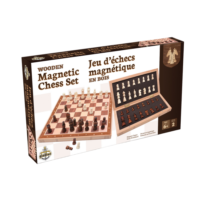 Travel magnetic chess game (French)