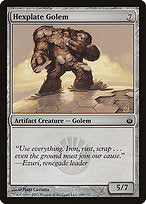 Hexplate Golem (MBS-109) - common - Foil