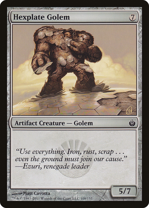 Hexplate Golem (MBS-109) - common