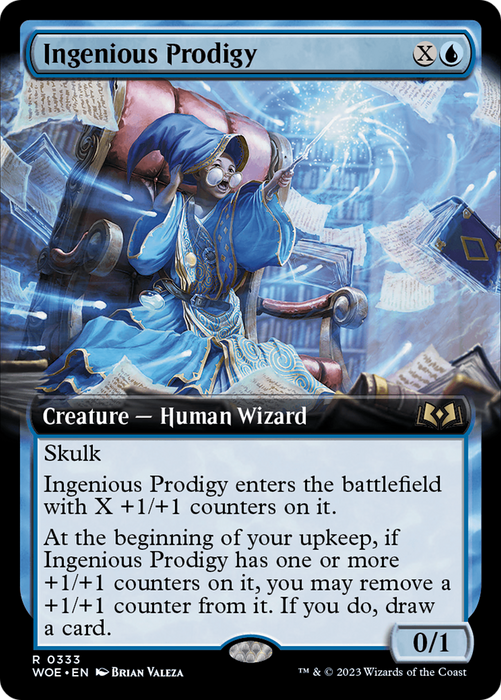 Ingenious Prodigy (WOE-333) - rare: (Extended Art)