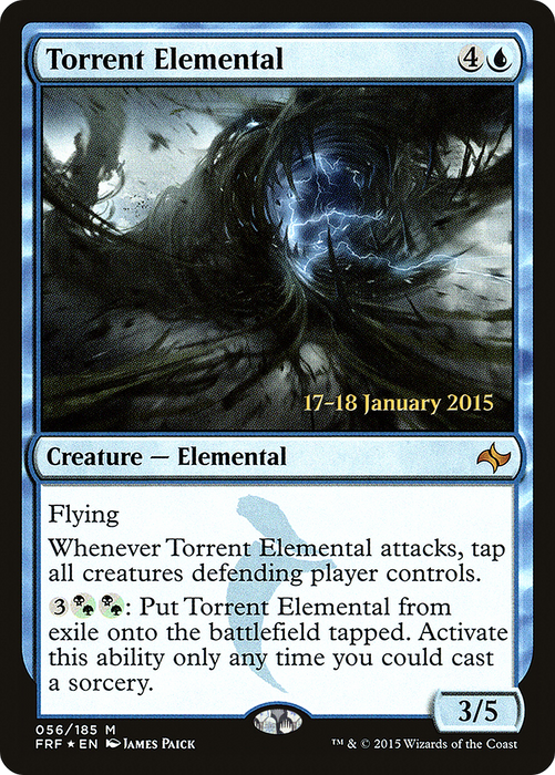 Torrent Elemental (PRE-56S) - mythic - Foil