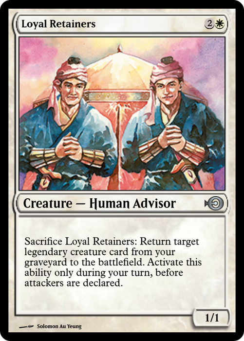 Loyal Retainers (PRM-47973) - uncommon - Foil