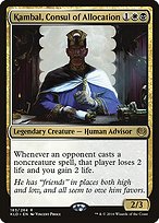 Kambal, Consul of Allocation (KLD-183) - rare - Foil