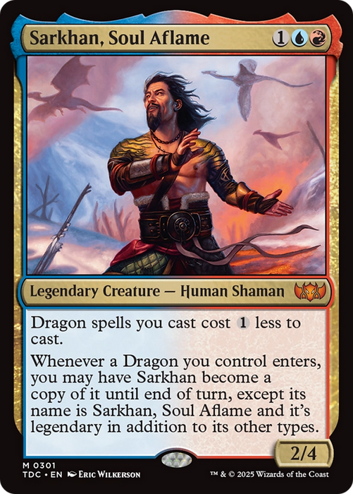Sarkhan, Soul Aflame (TDC-301) - mythic
