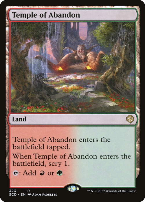 Temple of Abandon (SCD-323) - rare