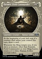 Faramir, Field Commander (LTR-795) - uncommon: (Showcase) (Borderless) - Foil