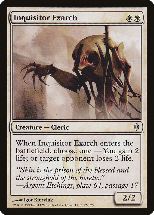 Inquisitor Exarch (NPH-012) - uncommon - Foil