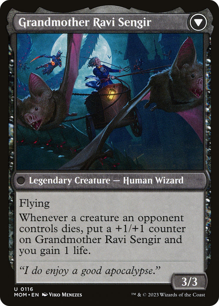 Invasion of Ulgrotha // Grandmother Ravi Sengir (MOM-116) - uncommon