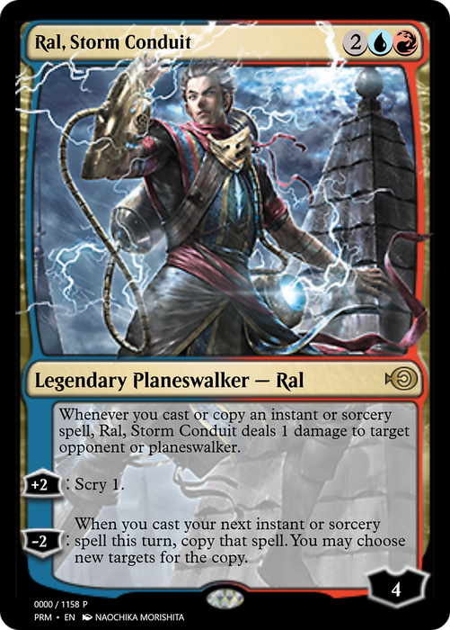 Ral, Storm Conduit (PRM-72231) - rare - Foil