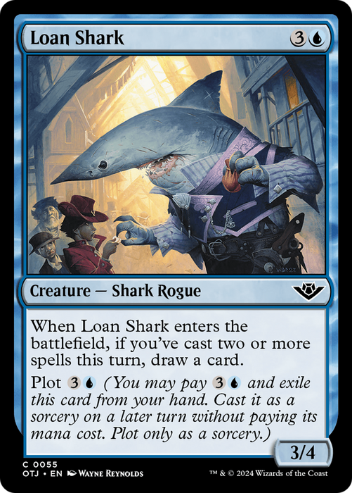 Loan Shark (OTJ-055) - common - Foil