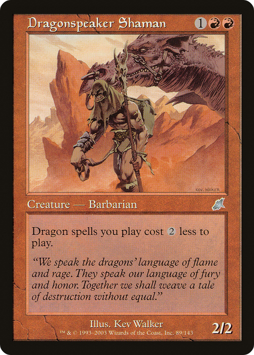 Dragonspeaker Shaman (SCG-089) - uncommon - Foil