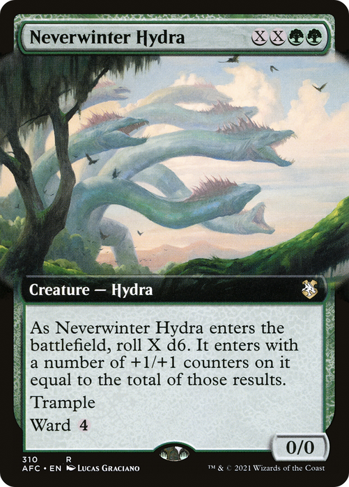 Neverwinter Hydra (AFC-310) - rare: (Extended Art)