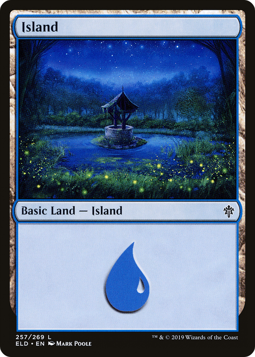 Island (ELD-257) - common - Foil