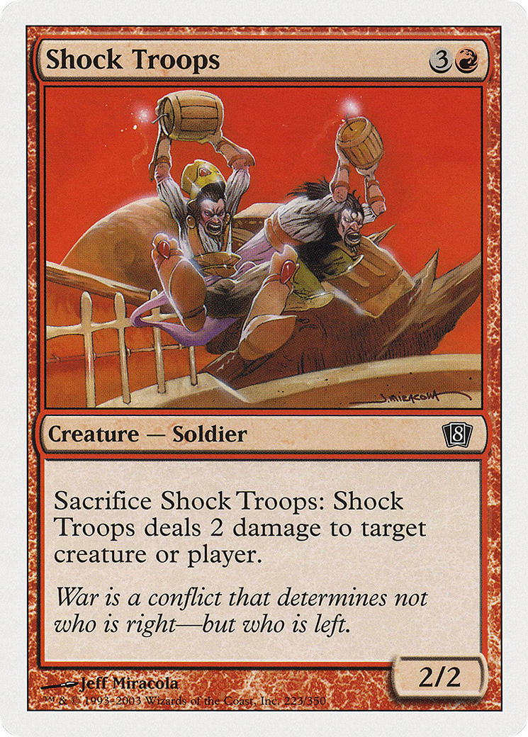 Shock Troops (8ED-223) - common