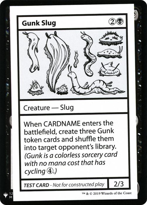 Gunk Slug (CMB1-043) - rare