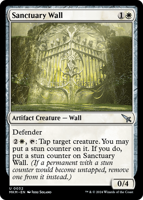 Sanctuary Wall (MKM-032) - uncommon - Foil