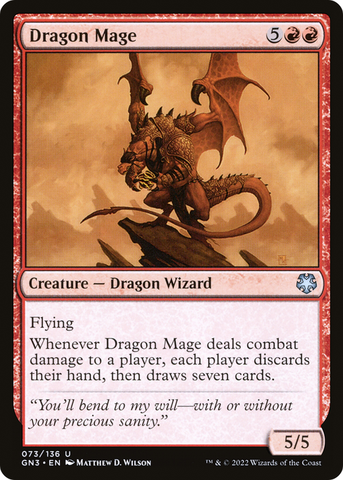 Dragon Mage (GN3-073) - uncommon