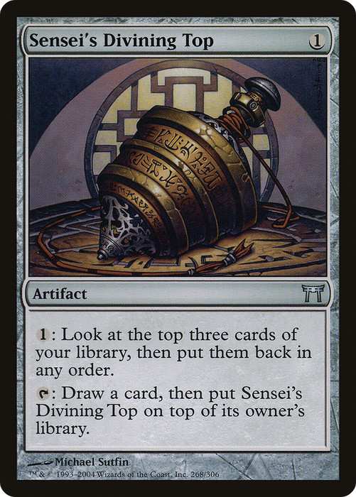 Sensei's Divining Top (CHK-268) - uncommon