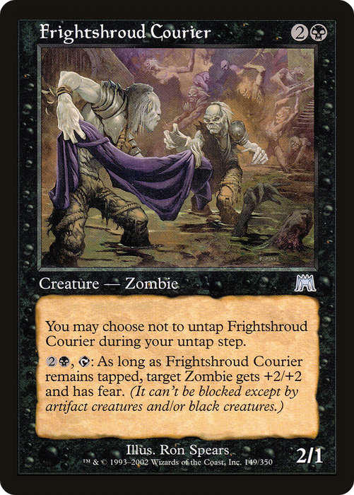 Frightshroud Courier (ONS-149) - uncommon