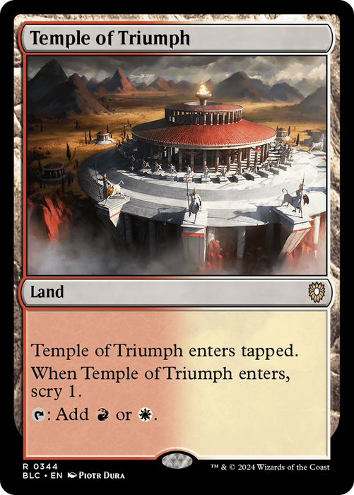Temple of Triumph (BLC-344) - rare