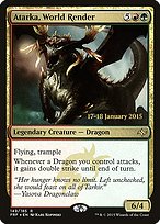 Atarka, World Render (PRE-149S) - rare - Foil